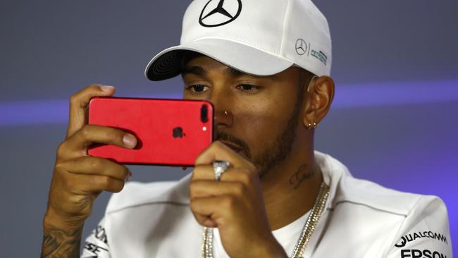 Lewis Hamilton was roasted for an ‘off the pace’ Instagram post.