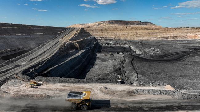 Premier Steven Miles says thermal coal will decline but coking coal will continue to be important to the state. Picture: Cameron Laird