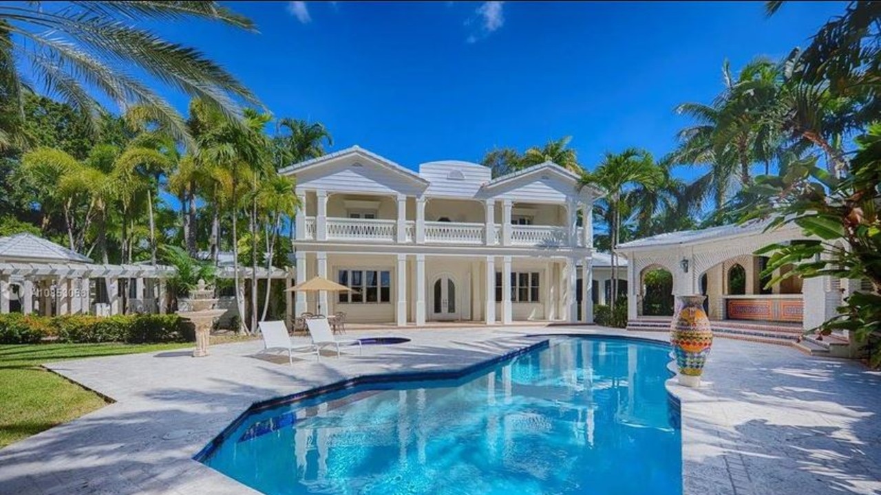 Diddy’s expansive estate on Miami’s Star Island was also raided by federal agents. Picture: Realtor