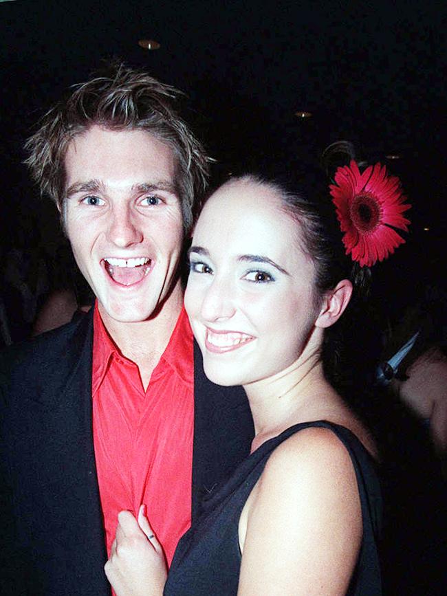 16 Apr 2000 SOCIALS Emmanuel College Formal at /Hilton GREG SAENGER, CARLY O'CONNOR
