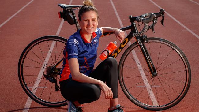 Carlee Taylor has gone from professional cyclist to event manager for the City-Bay. Picture: Matt Turner.