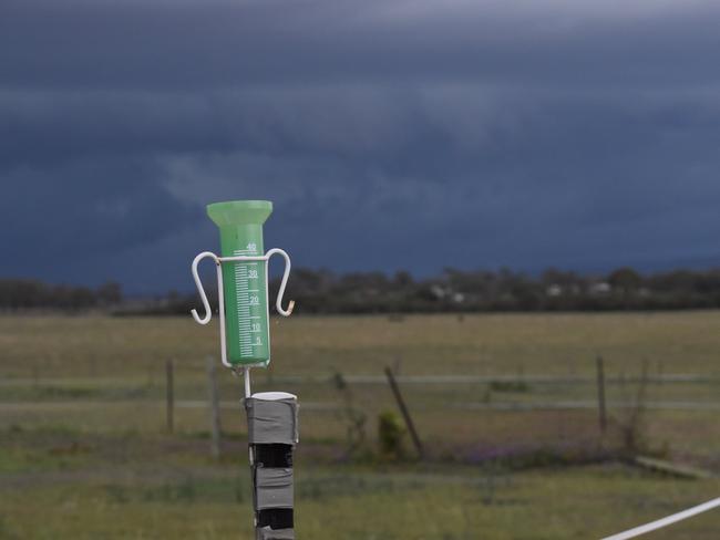 Rain gauge. Rain Fall. Weather.