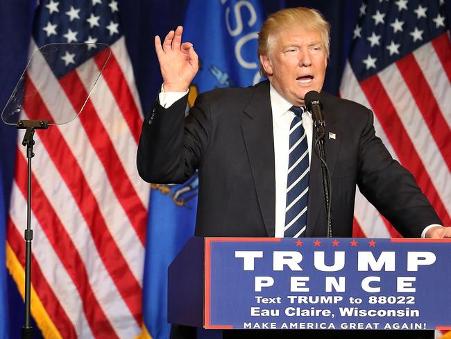 Australia’s S&P/ASX 200 has dived as much as 1.6 per cent as investors contemplate a Trump victory