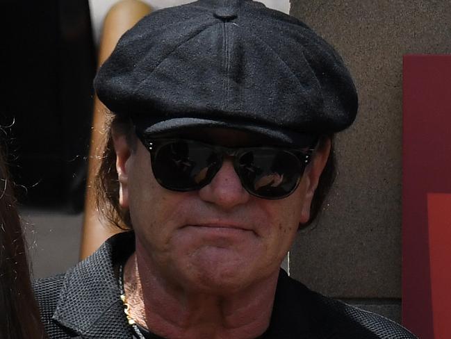 AC/DC frontman Brian Johnson. Picture: AAP