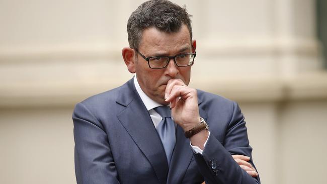 Premier, Daniel Andrews, of all top ministers, has the most experience with small business. Picture: NCA NewsWire / Daniel Pockett