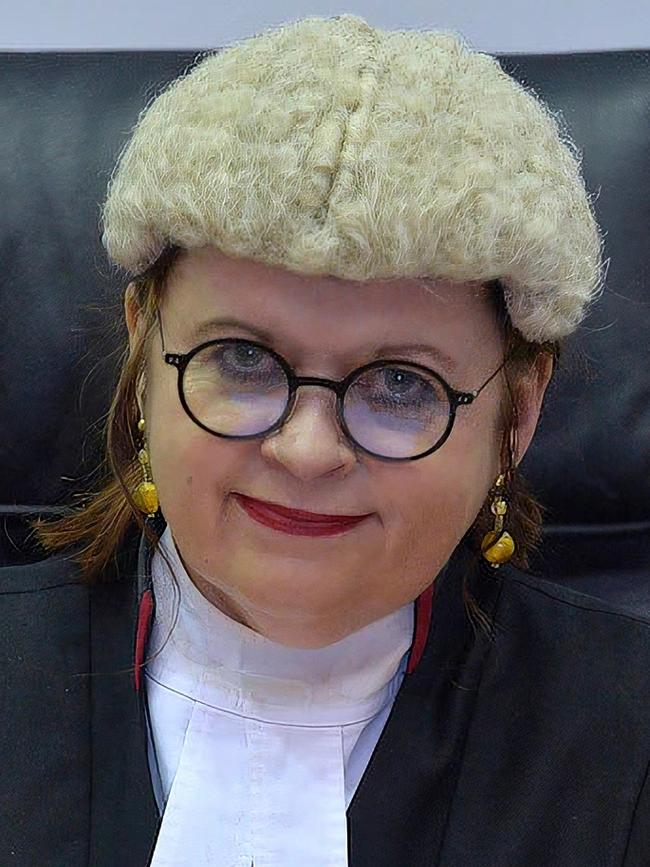 Northern Territory Supreme Court judge Jenny Blokland