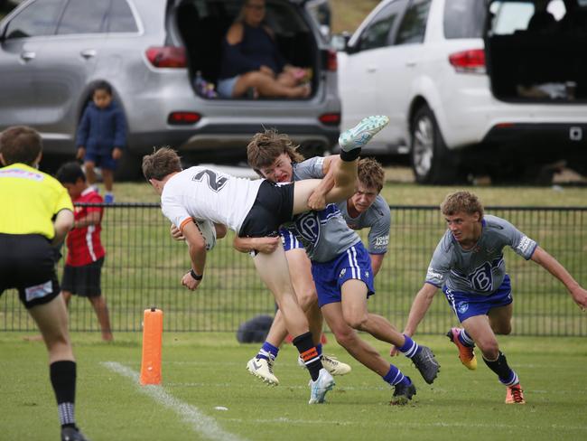 DrakeAyersPicture: Warren Gannon Photography. Andrew Johns Cup round two, Macarthur Wests Tigers vs North Coast Bulldogs at Kirkham Oval, 10 February 2024