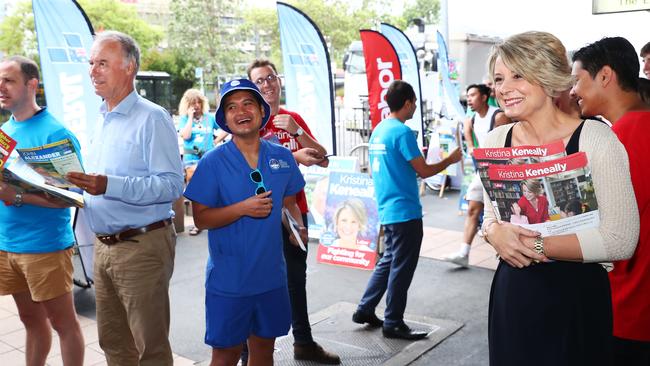 Bennelong candidates John Alexander (Liberal) and Kristina Keneally (Labor). Picture: John Feder