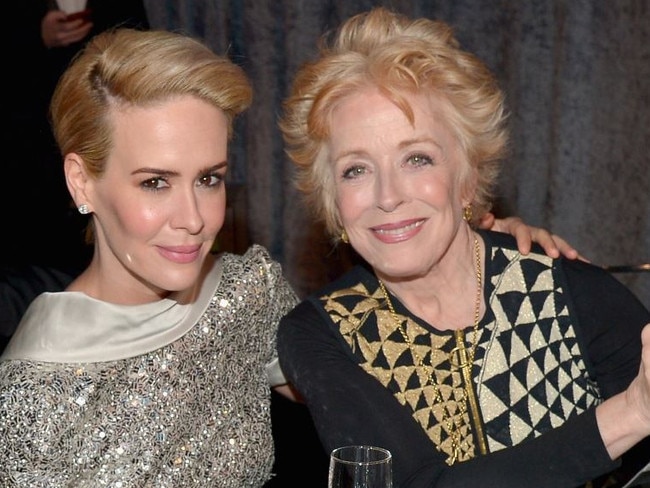 Sarah Paulson and Holland Taylor have both spoken out against criticism of their 32-year age gap. Picture: Supplied