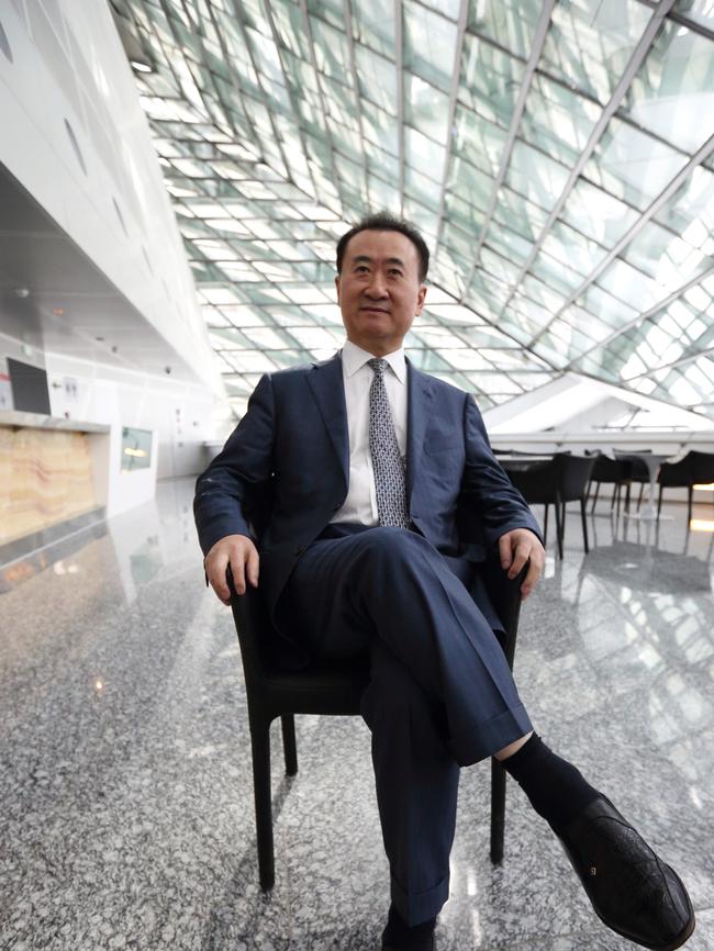 Billionaire Wang Jianlin. Photo: Tomohiro Ohsumi/Bloomberg