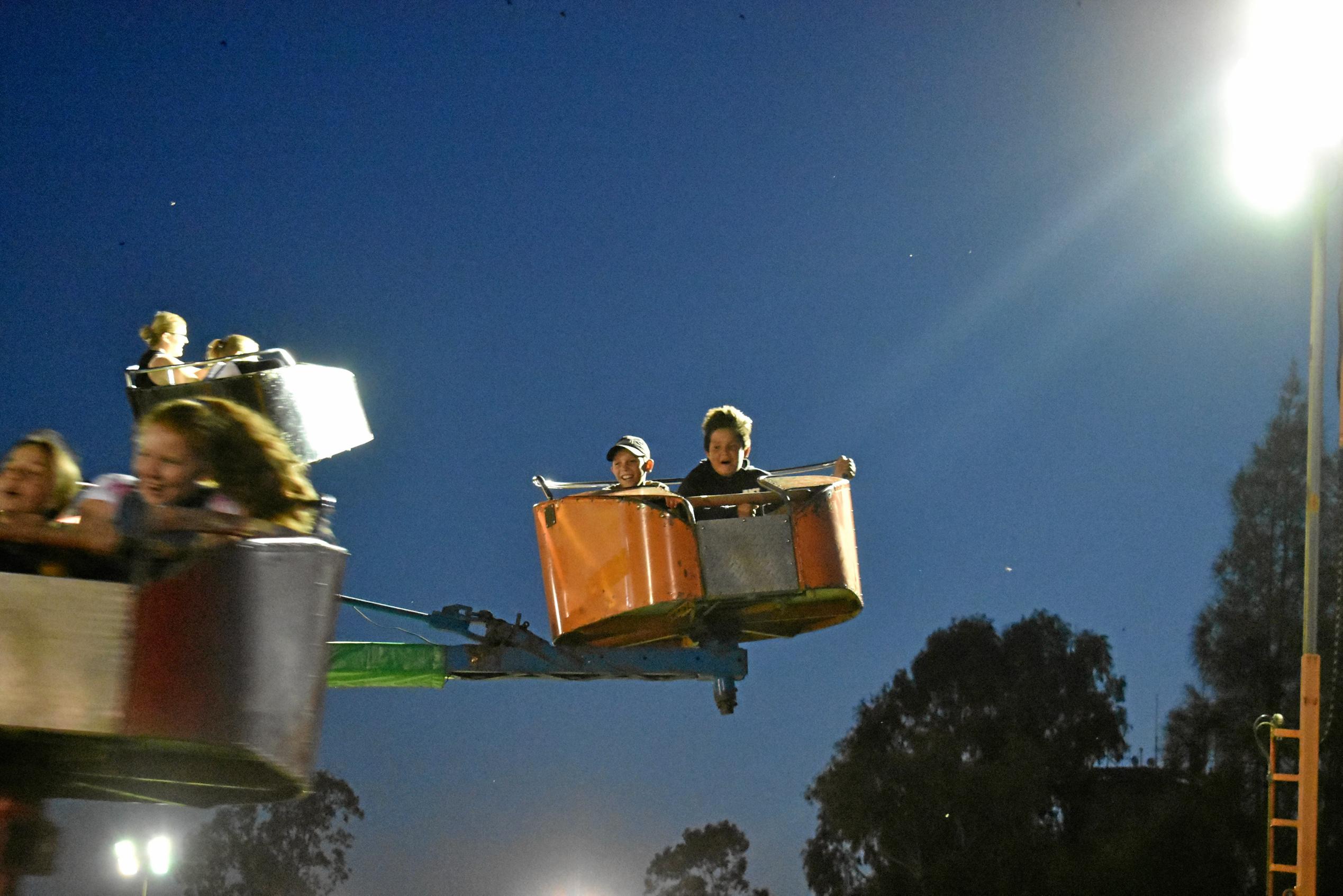 Fun times at the St John's Moonlight Fair on Friday night. Picture: Jorja McDonnell