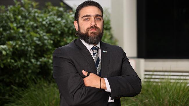 Australian Federal Police Association president Alex Caruana. Picture: NCA NewsWire/Gary Ramage