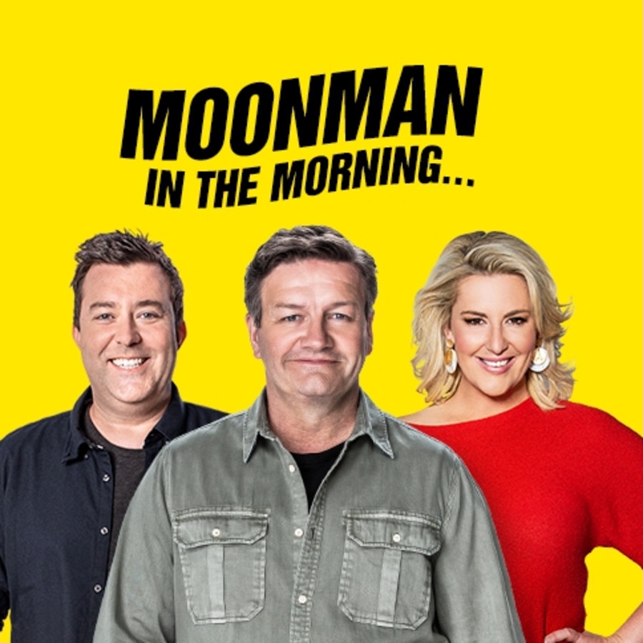 The former Moonman in the Morning breakfast team included Chris Page, Lawrence Mooney and Jess Eva.