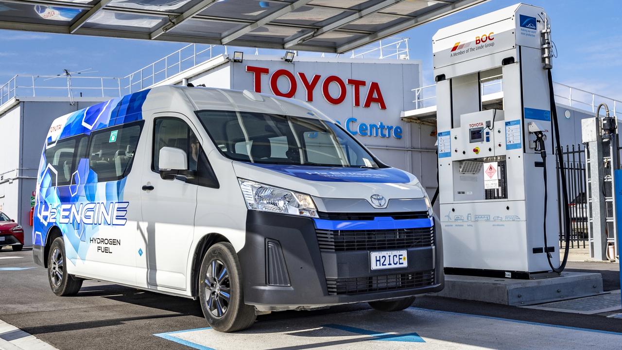 The HiAce van will undergo evaluation with fleets. Picture: Supplied.