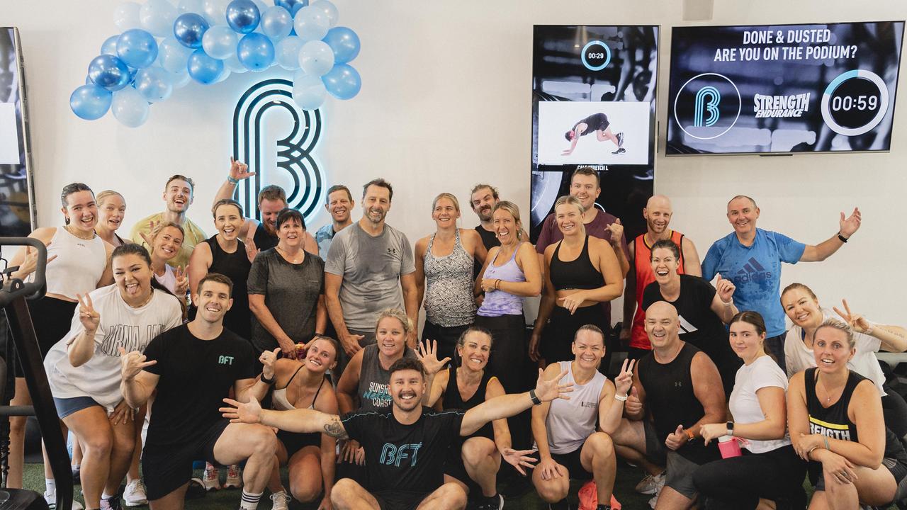 The team and members at BFT Caloundra. Photo: BFT Caloundra