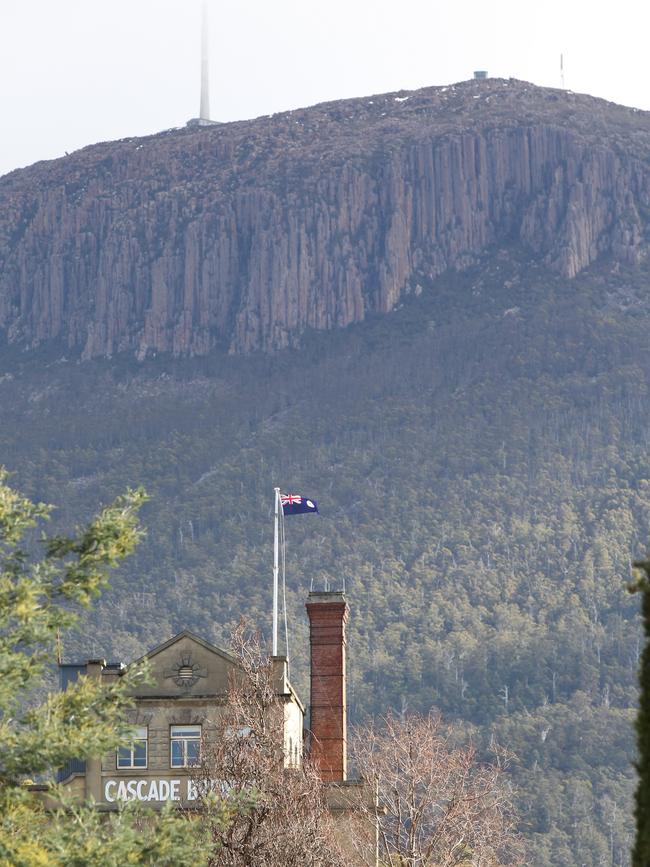 South Hobart. Cascade Brewery.