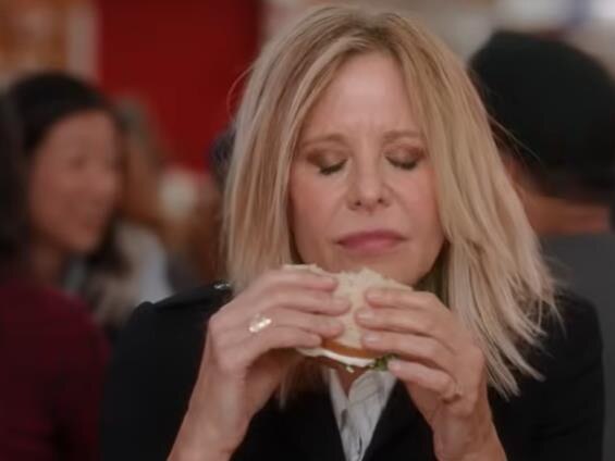 Meg Ryan returns as Sally in the new Super Bowl ad.