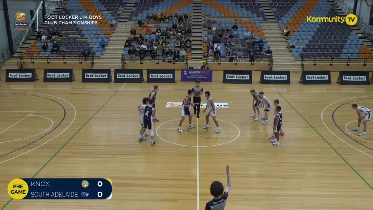 Replay: Knox Raiders v South Adelaide Panthers (Boys) - 2024 Basketball Australia U14 Club Championships Day 1