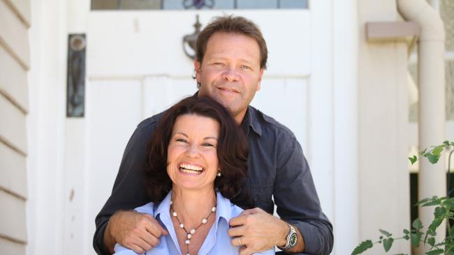 Troy Cassar-Daley and Laurel Edwards. Picture: Adam Armstrong.