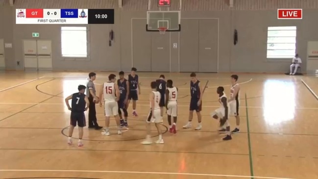 REPLAY: Queensland School Basketball finals - Gregory Terrace v TSS (Boys)