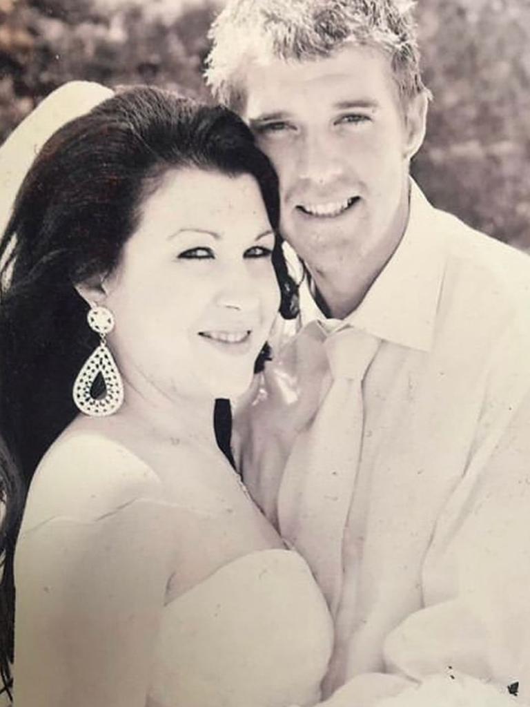 Krystel Paul and James Paul on their wedding day. Picture: Instagram