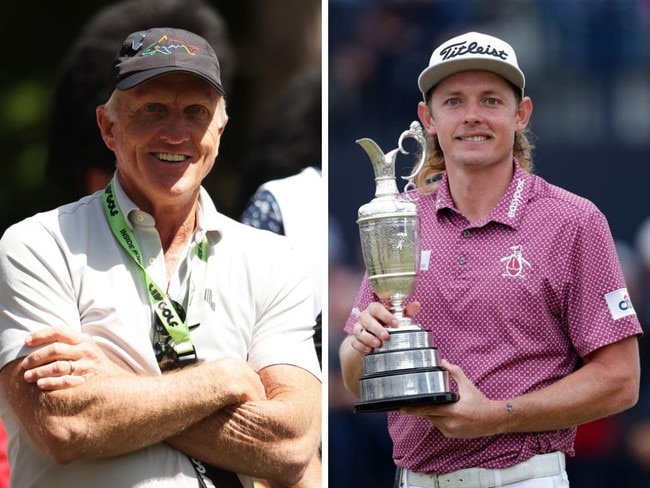 Greg Norman has got his man.