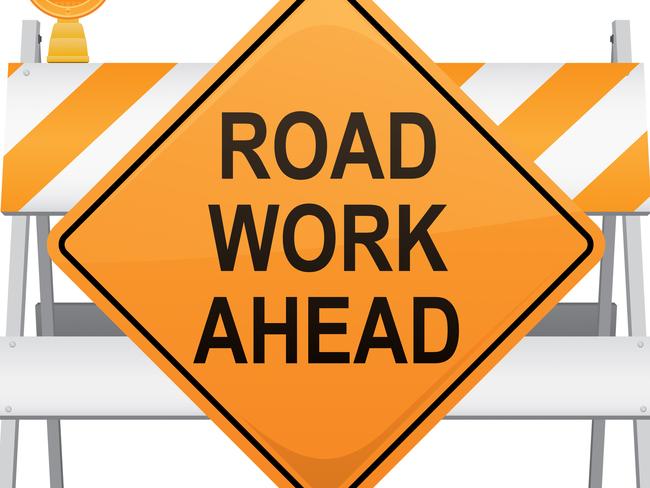 Roadwork sign generic