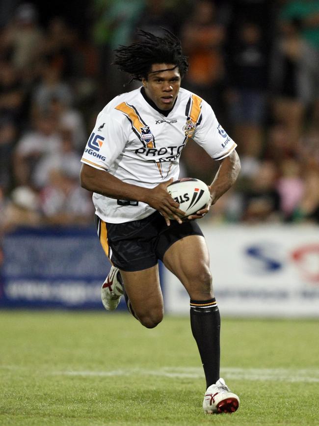 Not to be confused with his uncle, former NRL enforcer Daine Laurie. Picture: Jonathan Ng.