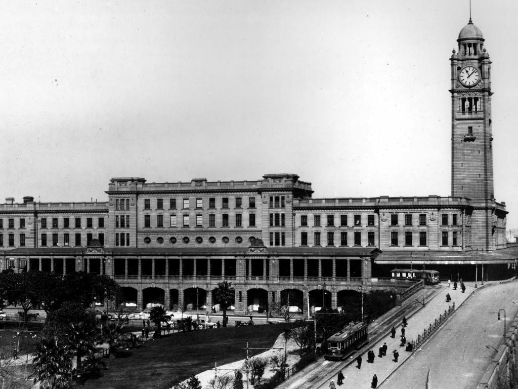 Central Station sits upon the entire extent of the former Devonshire St Cemetery.