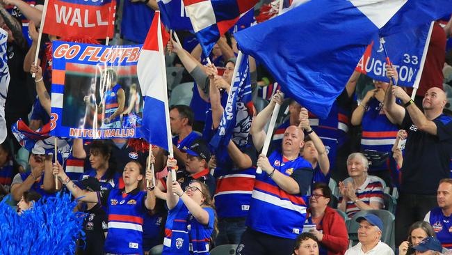 New entry requirements for footy fans are being considered. Picture: Mark Stewart