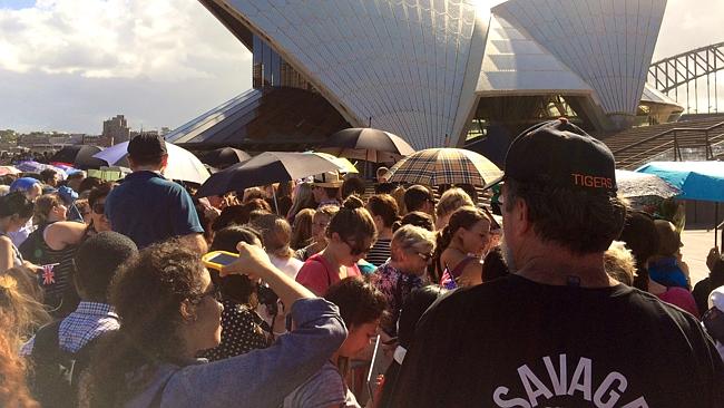 Royals In Sydney: Fans Line Opera House Forecourt In Bid To See Their ...