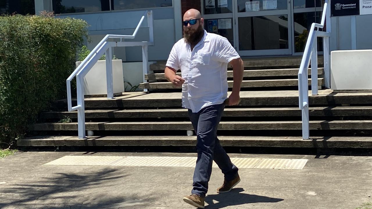 Ferguson exits Proserpine Magistrates Court on Monday, January 10, 2022. Picture: Kirra Grimes