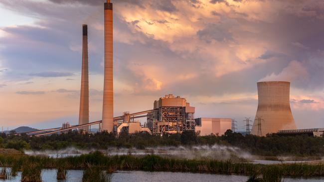 Callide Power Station at Biloela. The site employs 230 people producing 1510 megawatts.