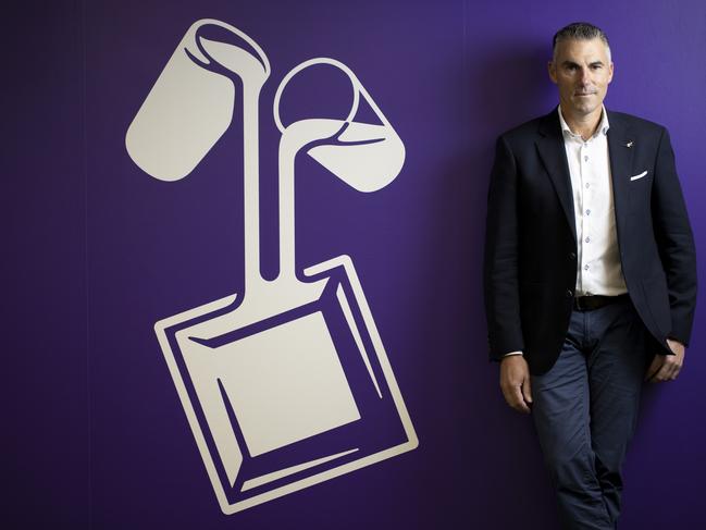 17th May 2024.  The Australian. Darren O'Brien, CEO of Modelez Australia, known for producing Cadbury chocolate.Photograph by Arsineh Houspian.