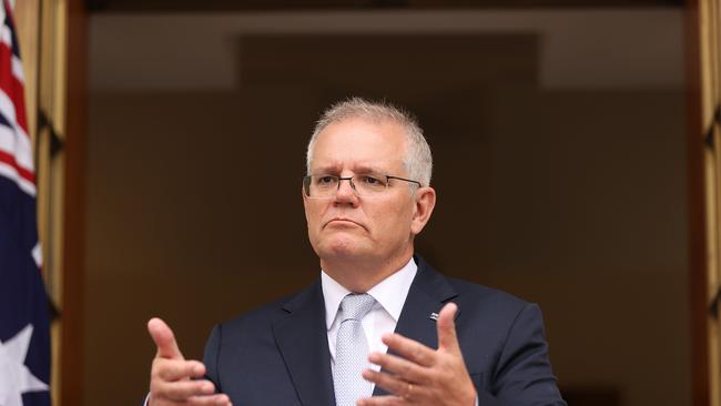 Scott Morrison has dismissed criticism of a double standard. Picture: NCA NewsWire / Gary Ramage