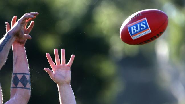 Melbourne Australia - July1 Generic suburban football pictured in the EFL (Division 1) game between Norwood and Doncaster played at Mullum reserve July 1, 2017.Picture: Stuart Milligan