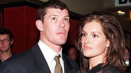 Kate Fischer aka Tziporah Malkah and James Packer.