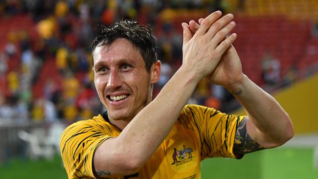 Mark Milligan has retired from international football after 80 caps.