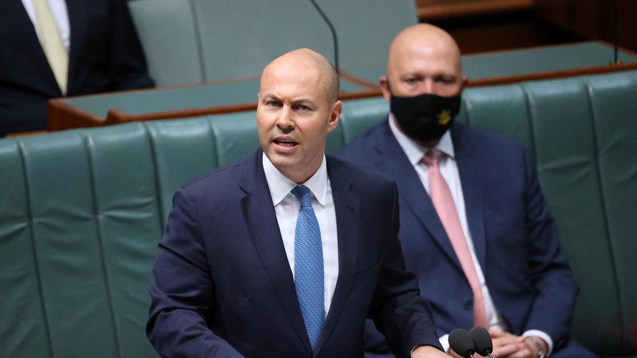 Treasurer Josh Frydenberg said removing the fuel excise was not an attempt to create a problem for a potential Labor government. Picture: Stringer/ AFP.