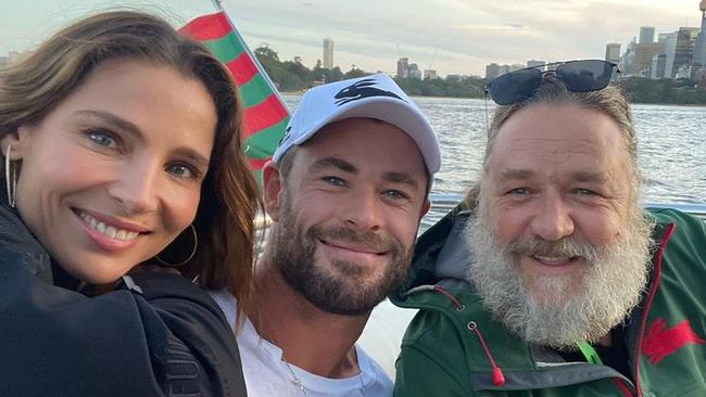 Russell Crowe will star alongside Chris Hemsworth in the Marvel blockbuster Thor: Love and Thunder. Source: Instagram