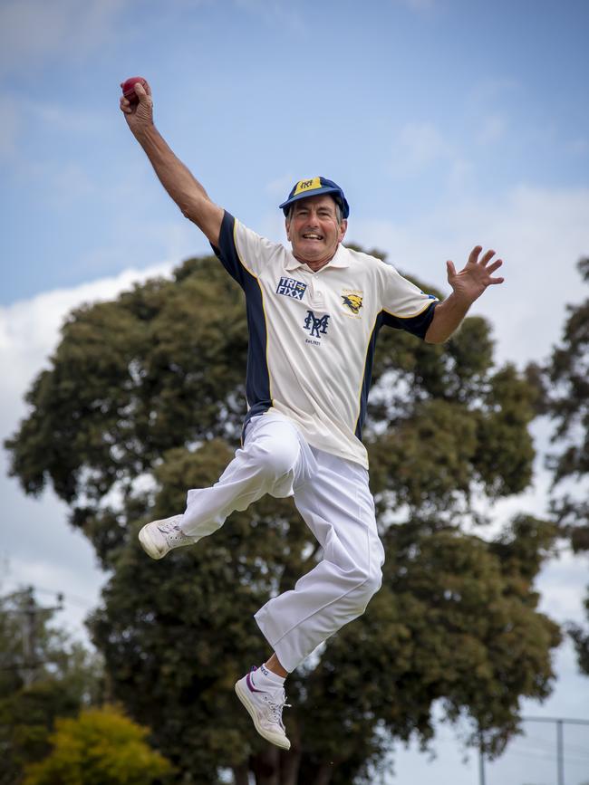 Hosking is famous for wearing his Dunlop Volley sneakers.