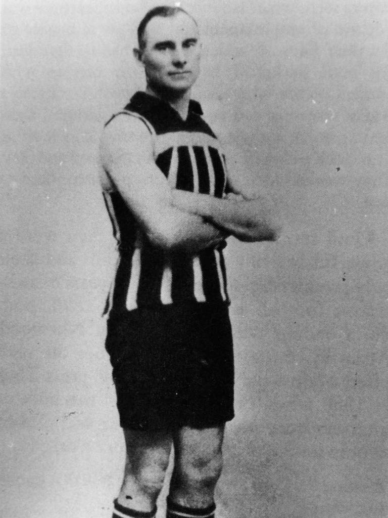 Dual Magarey Medallist Sampson “Shine” Hosking.