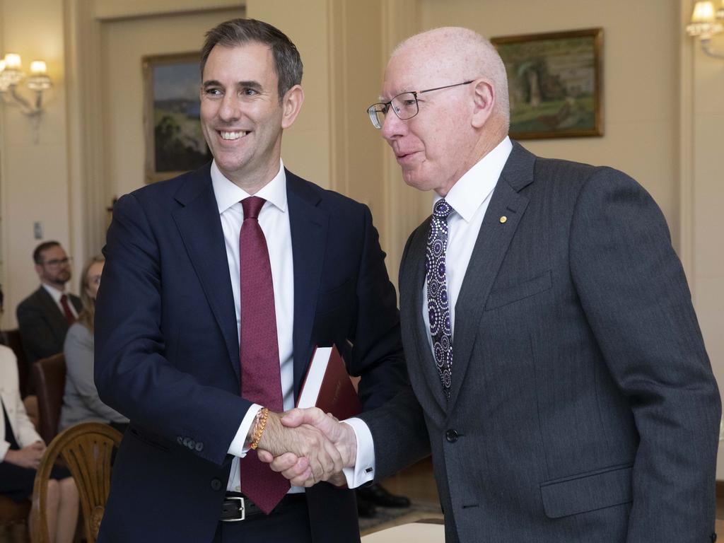 Since being sworn in as Treasurer Jim Chalmers has undergone days of briefings with top public servants. Picture: NCA NewsWire / Andrew Taylor