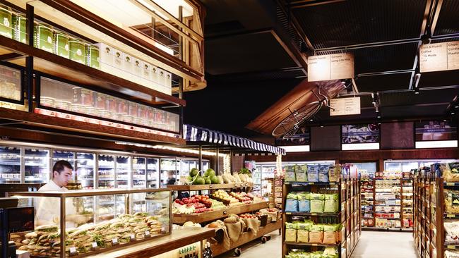 Inside part of the Bel & Brio Eatery in Barangaroo. Source: Supplied