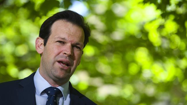 Resources Minister Matt Canavan has announced Napandee, near Kimba, will host a radioactive waste storage facility. AAP Image/Lukas Coch