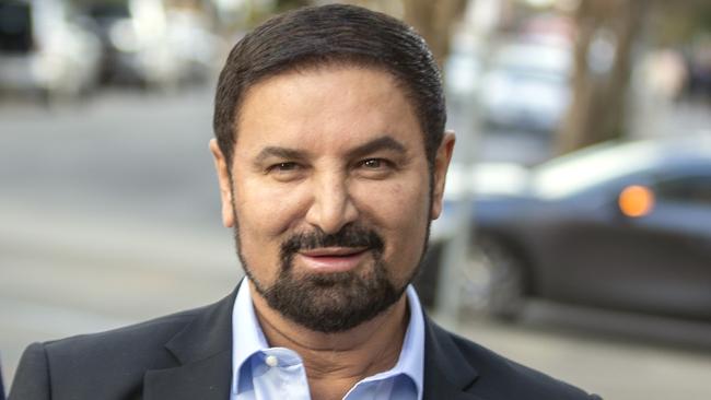 Jean Nassif leaving Burwood Local Court. Picture: Liam Mendes / The Australian