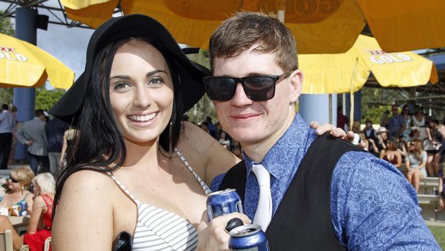 Lauren Sipp and Nick Chapman in 2015. Picture: Pete Evans