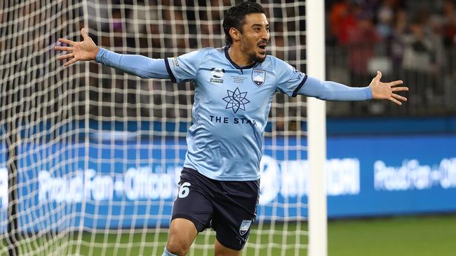 Reza Ghoochannejahd was one of the penalty heroes for Sydney FC.