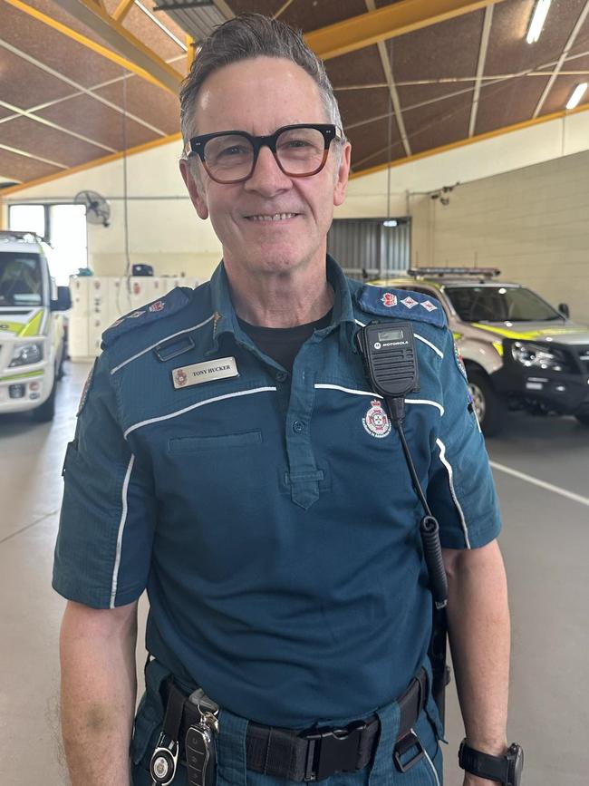 QAS Acting Director of Clinical Operations Tony Hucker.