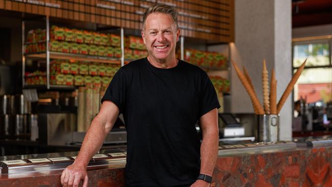 Gelato Messina founder Nick Palumbo at the company’s headquarters in Marrickville, Sydney. Picture: Justin Lloyd